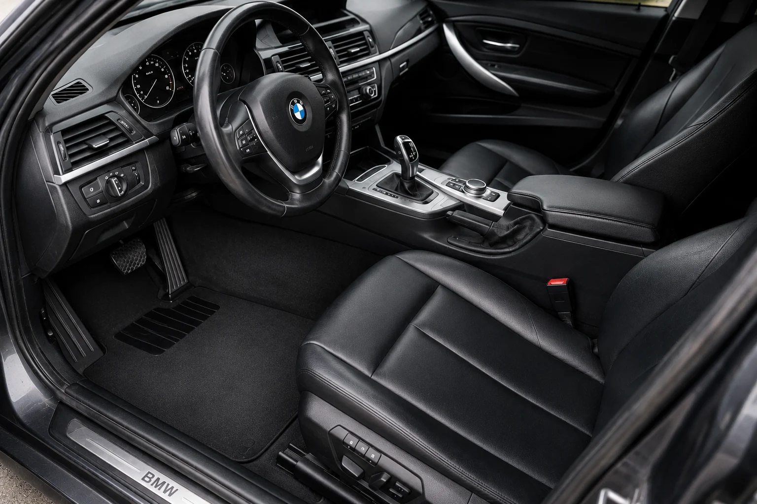 Tīrs BMW pēc detailing